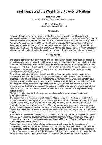 Hunger and world poverty essay